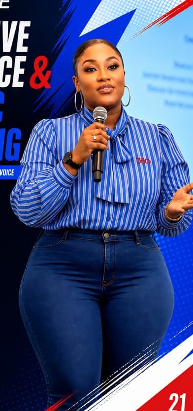 Adeseun Oyeneye speaking